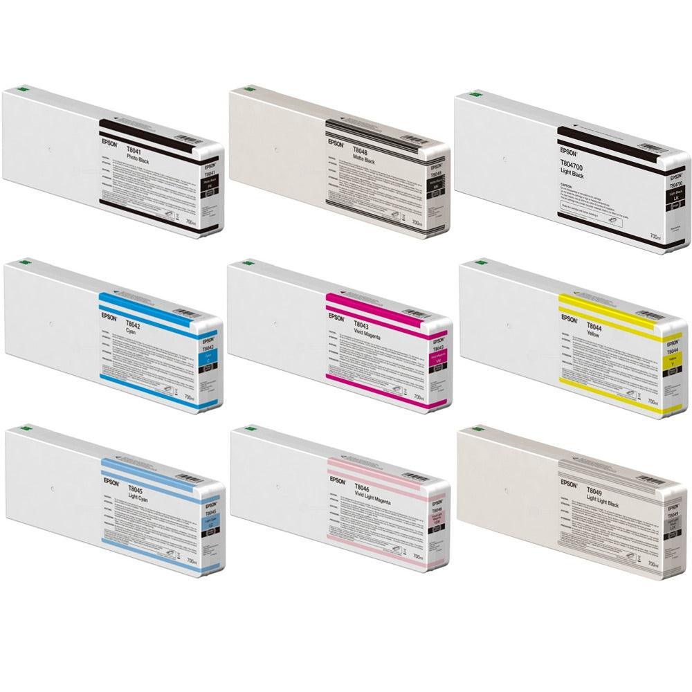Epson T804 9x Ink Cartridges 700ml Multipack-PCR Business Solutions Ltd